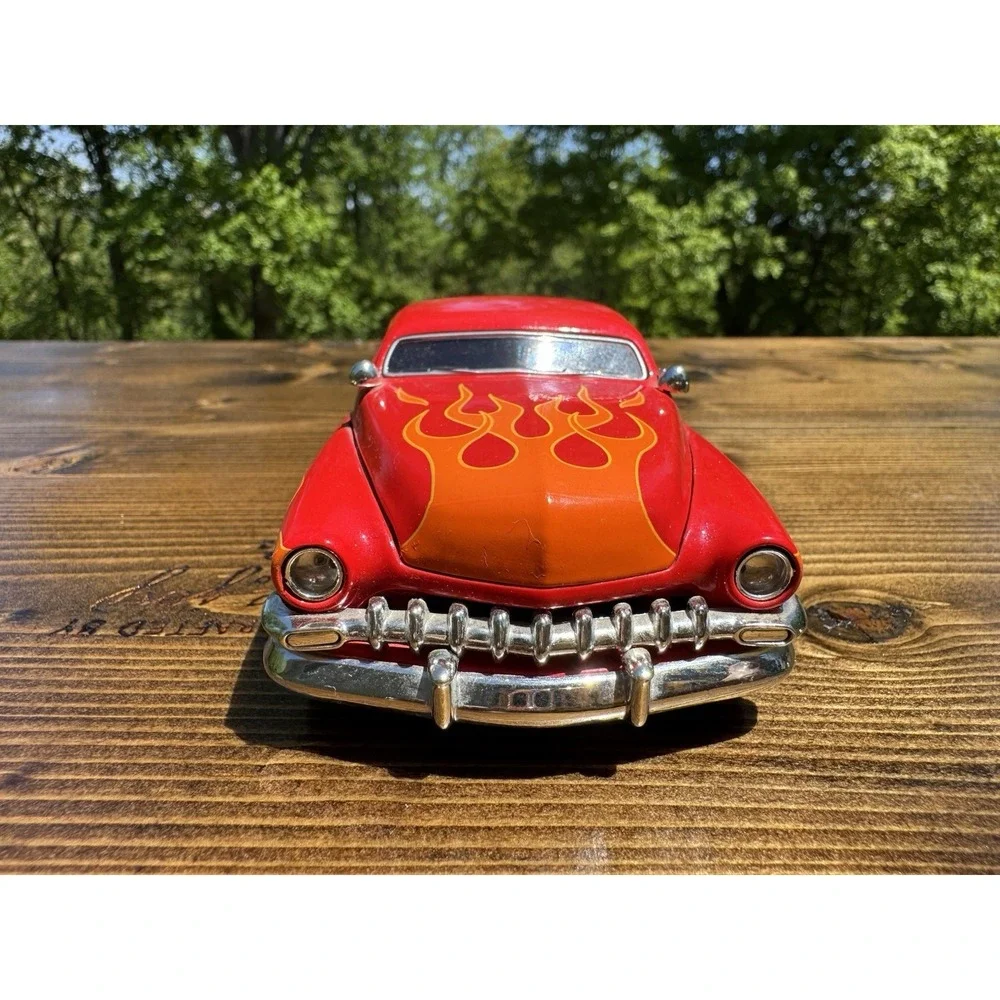 1949 Custom Mercury 1:24 Diecast Model Car Mac‎ Tools Numbered #0005 Red Flames